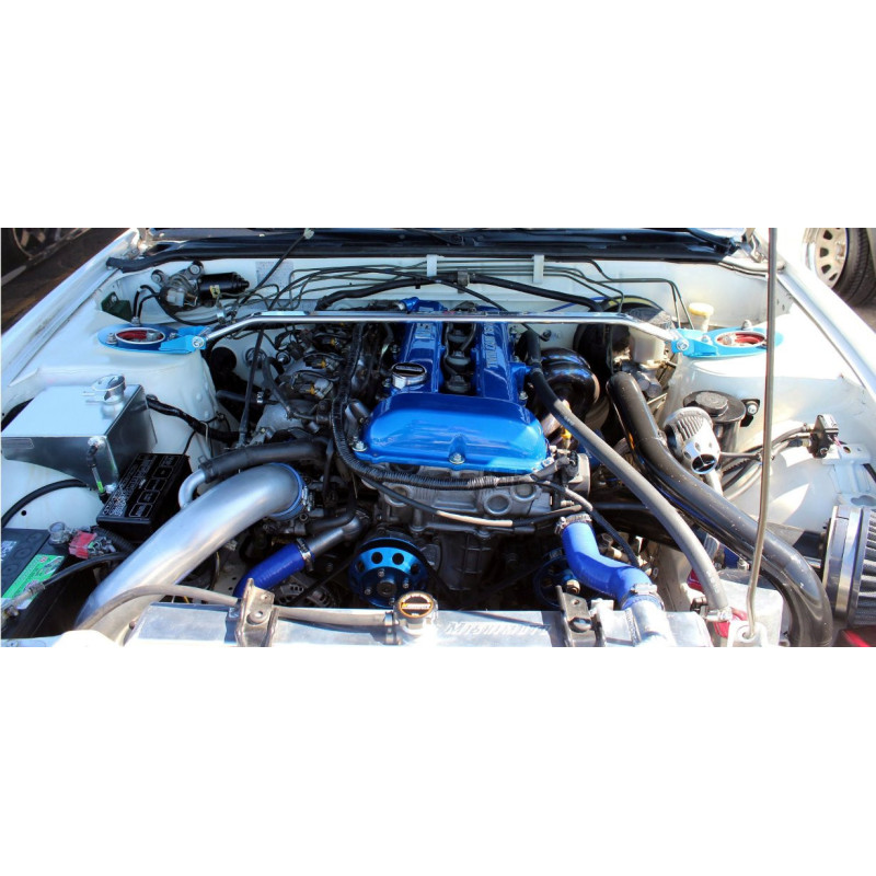 Radiateur d'eau Alu MISHIMOTO Nissan 240SX S13 moteur SR20 (1989-1994) - MIM-RAD-S13-89SR - MMRAD-S13-89SR - 3666618726908