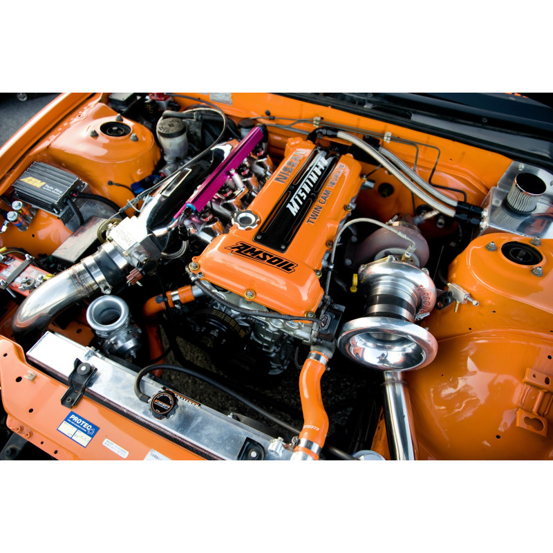 Alu waterradiator MISHIMOTO Nissan 240SX S13 SR20 motor (1989-1994) - MIM-RAD-S13-89SR - MMRAD-S13-89SR - 3666618726908