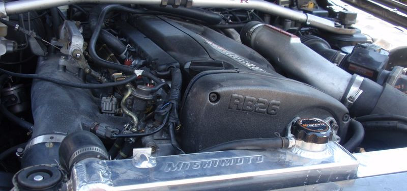 Radiator de apă din aluminiu MISHIMOTO pentru Nissan Skyline R33 (1995-1998) - MIM-RAD-RHD-R33 - MMRAD-RHD-R33 - 3666618726939
