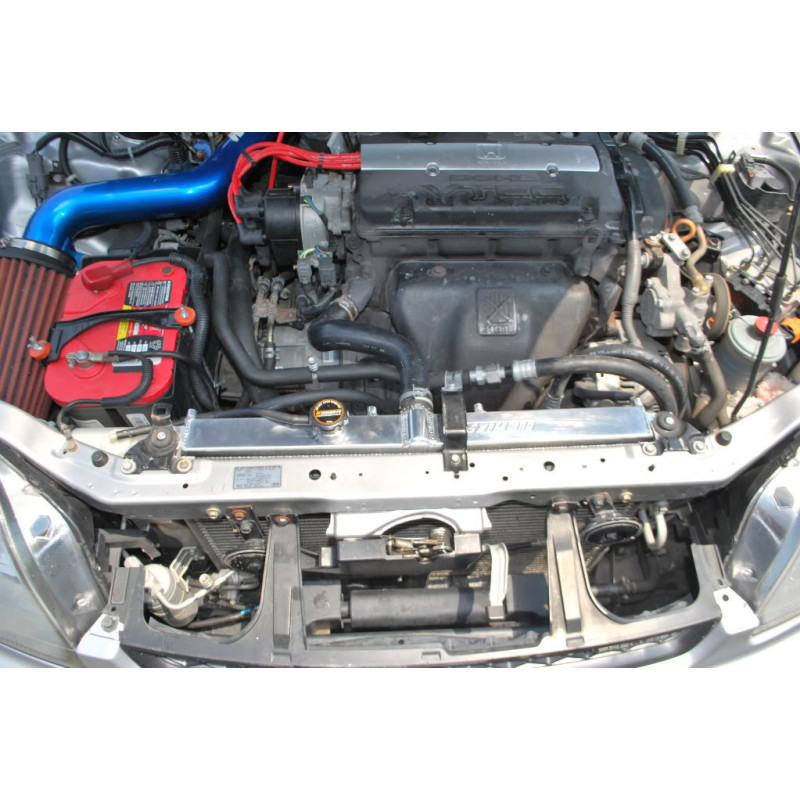 Alu Race waterkoeler MISHIMOTO Honda Prelude (1997-2001) - MIM-RAD-PRE-97 - MMRAD-PRE-97 - 3666618726960