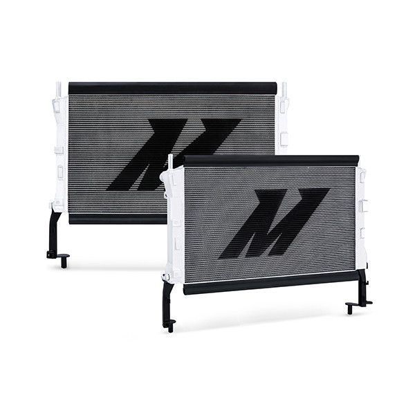 Radiator de apă din aluminiu MISHIMOTO pentru Ford Mustang MK6 2.3 EcoBoost (2015-2023) - MIM-RAD-MUS4-15 - MMRAD-MUS4-15 - 3666618726984