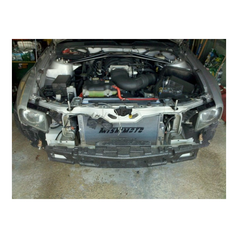 Alu waterradiator MISHIMOTO Ford Mustang MK5 (2005-2014) - MIM-RAD-MUS-05 - MMRAD-MUS-05 - 3666618726991