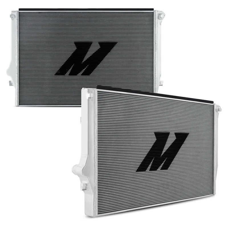 Alu waterradiator MISHIMOTO VW Golf MK7 GTI/R (2015-2020) - MIM-RAD-MK7-15 - MMRAD-MK7-15 - 3666618727028