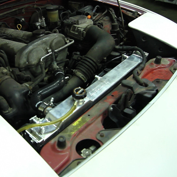 Radiator de apă Alu Race MISHIMOTO pentru Mazda MX5 NA (1990-1997) - MIM-RAD-MIA-90 - MMRAD-MIA-90 - 3666618727066