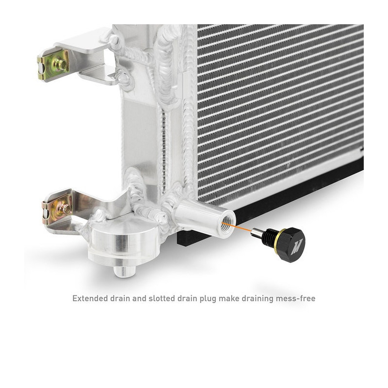 Mishimoto Aluminum Radiator Toyota Yaris GR (2020-2026) - MIM-RAD-GRC-23 - MMRAD-GRC-23 - 3666618727127