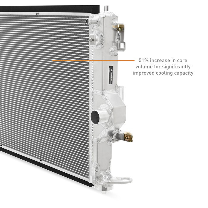 Mishimoto Aluminum Radiator Toyota Yaris GR (2020-2026) - MIM-RAD-GRC-23 - MMRAD-GRC-23 - 3666618727127