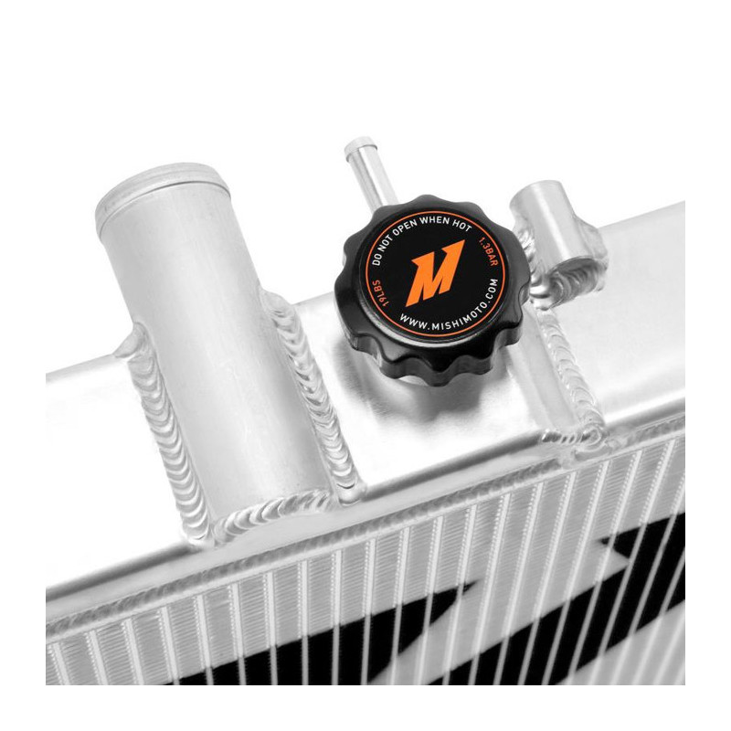 Alu waterradiator RACE MISHIMOTO Mitsubishi Lancer Evo 7/8/9 (2001-2007) - MIM-RAD-EVO-01 - MMRAD-EVO-01 - 3666618727219