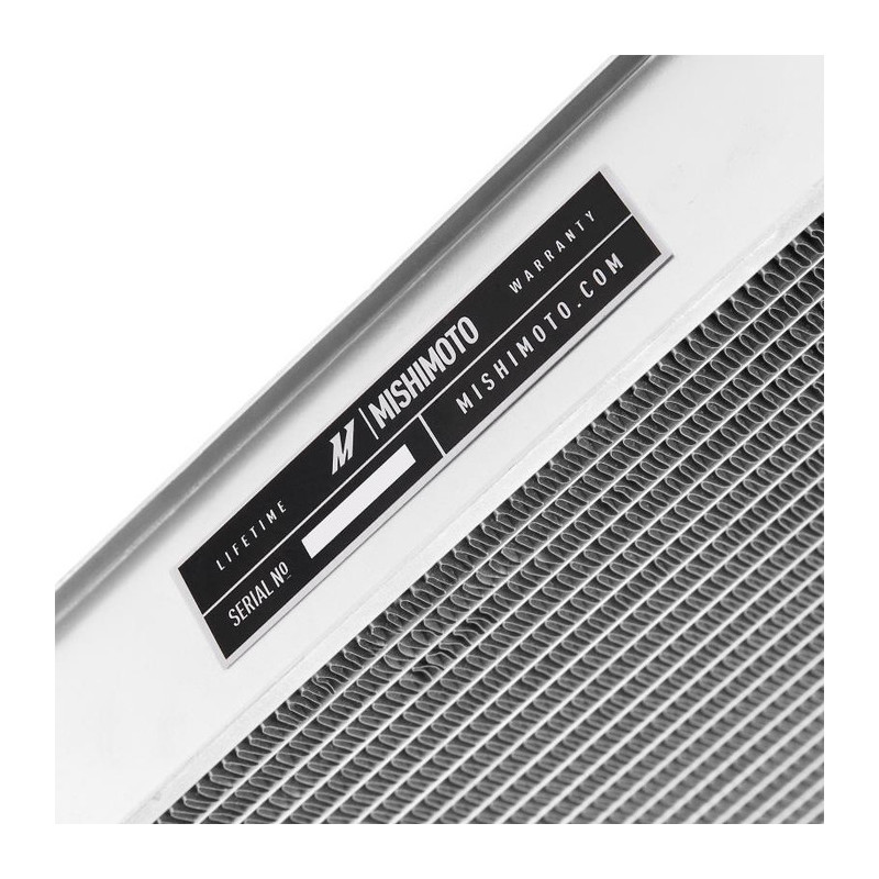 Alu waterradiator RACE MISHIMOTO Mitsubishi Lancer Evo 7/8/9 (2001-2007) - MIM-RAD-EVO-01 - MMRAD-EVO-01 - 3666618727219