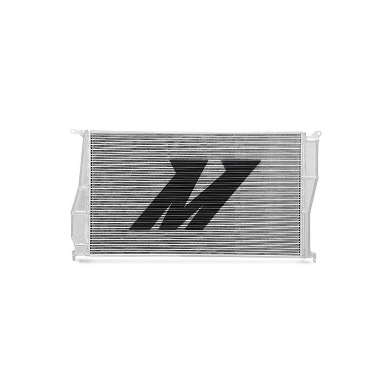 Radiator de apă din aluminiu MISHIMOTO pentru BMW 335i, 135i cu transmisie manuală, motor N54/N55 (2006-2013) - MIM-RAD-E90-07 - MMRAD-E90-07 - 3666618727240