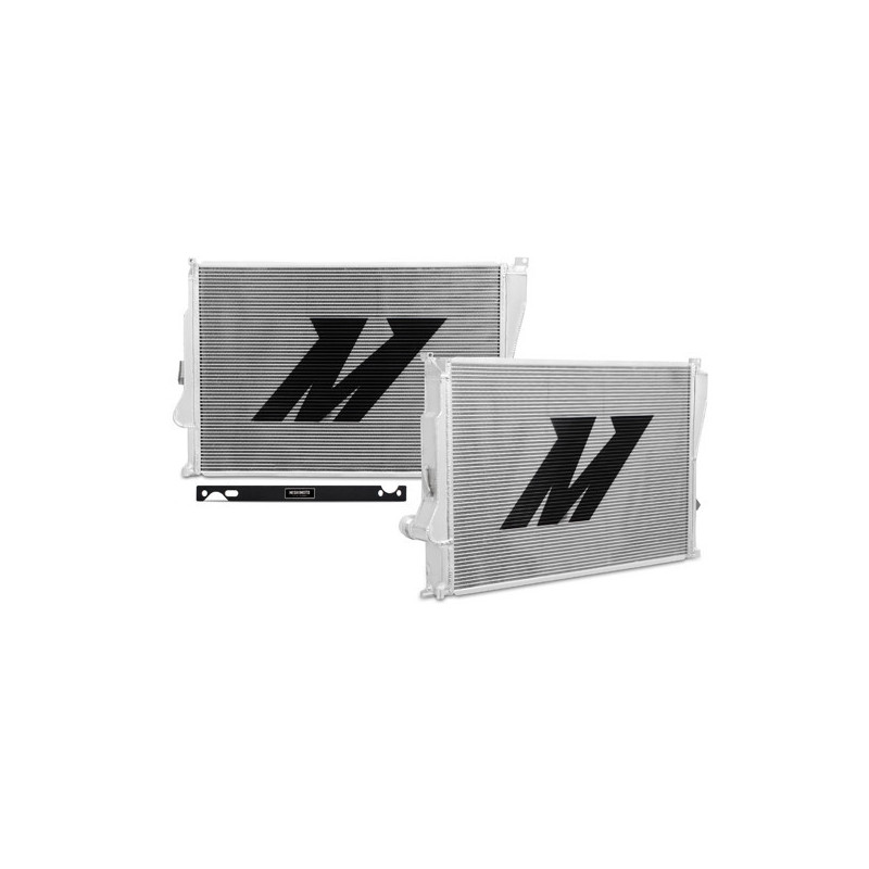 Alu waterradiator MISHIMOTO BMW M3 E46 (2001-2006) - MIM-RAD-E46-01 - MMRAD-E46-01 - 3666618727264