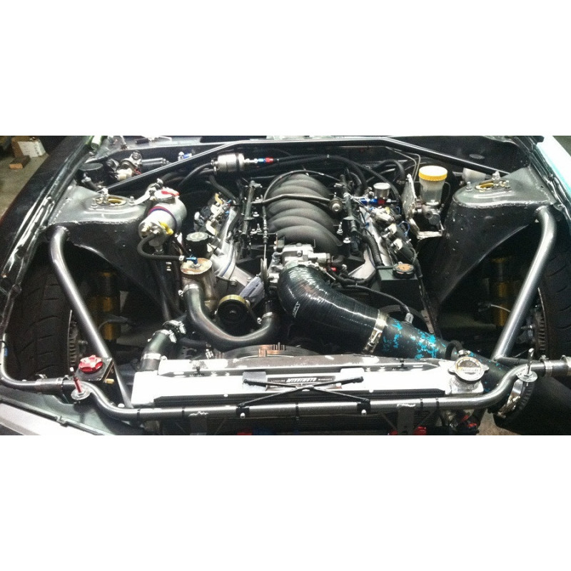 Alu Race waterradiator MISHIMOTO Universeel - MIM-RAD-DBP-26 - MMRAD-DBP-26 - 3666618727288