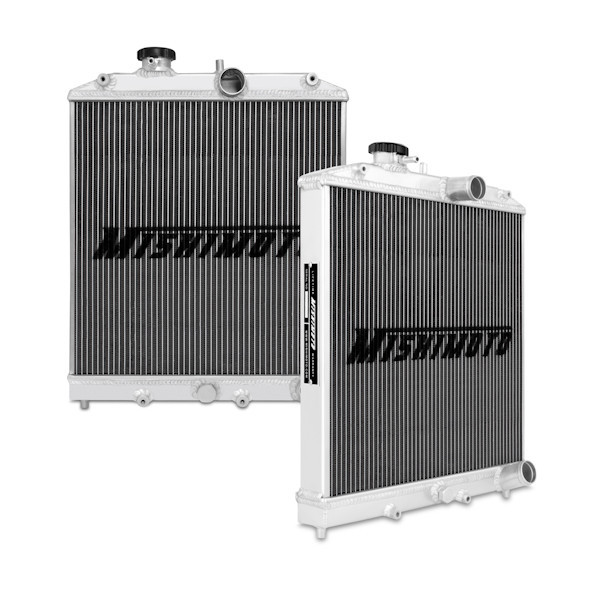 Radiator de apă din aluminiu MISHIMOTO pentru Honda Civic (1992-2000) - MIM-RAD-CIV-92X - MMRAD-CIV-92X - 3666618727332