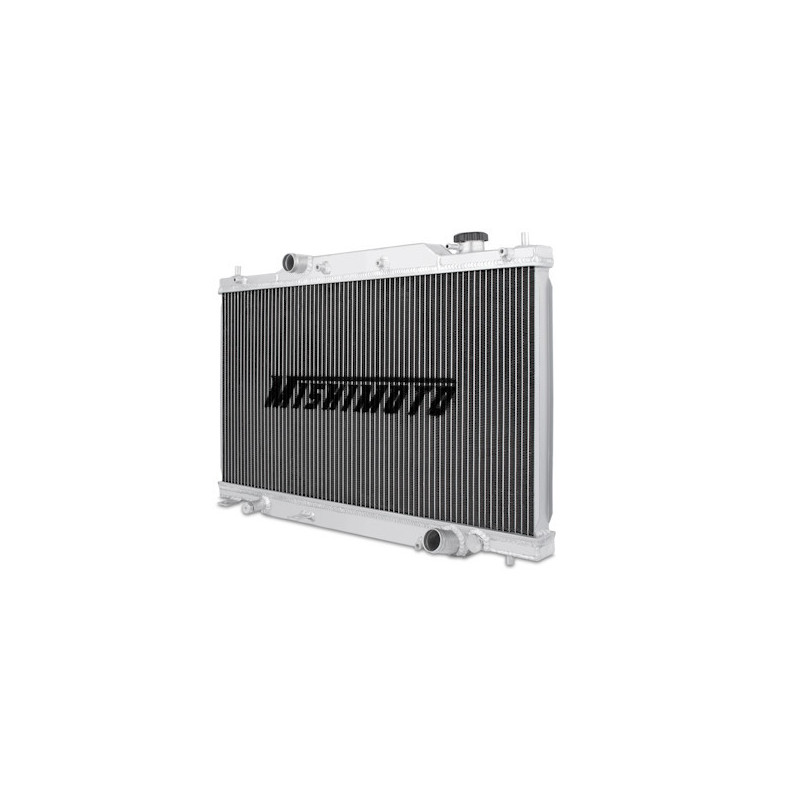 Radiator de apă din aluminiu MISHIMOTO pentru Honda Civic Type R EP3 (2002-2005) - MIM-RAD-CIV-02SI - MMRAD-CIV-02SI - 3666618727349