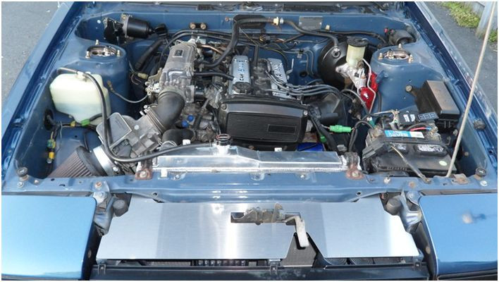 Alu waterradiator MISHIMOTO Toyota Corolla AE86 (1983-1987) - MIM-RAD-AE86-83 - MMRAD-AE86-83 - 3666618727400