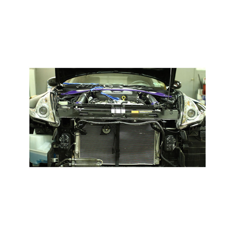 Alu waterkoeler MISHIMOTO Nissan 370Z (2009-2020) - MIM-RAD-370Z-09 - MMRAD-370Z-09 - 3666618727424