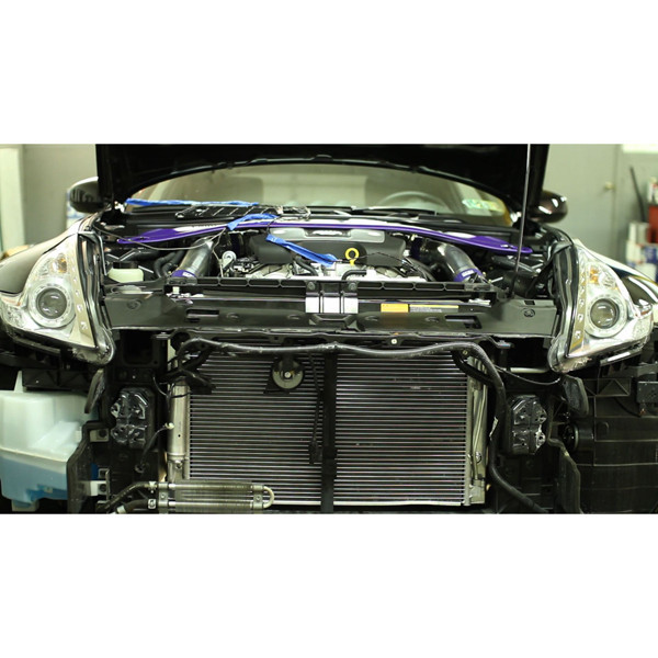 Alu waterkoeler MISHIMOTO Nissan 370Z (2009-2020) - MIM-RAD-370Z-09 - MMRAD-370Z-09 - 3666618727424