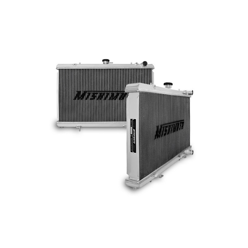 Alu waterradiator MISHIMOTO Nissan 240SX S13(KA motor) (1989-1994) - MIM-RAD-240-89KA - MMRAD-240-89KA - 3666618727479