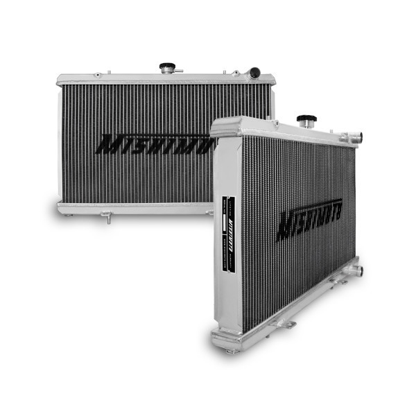 Radiator de apă din aluminiu MISHIMOTO pentru Nissan 240SX S13 (motor KA) (1989-1994) - MIM-RAD-240-89KA - MMRAD-240-89KA - 3666618727479