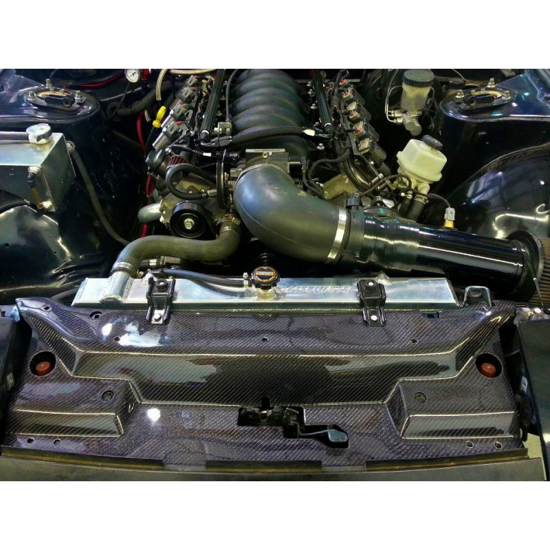 Radiator de apă din aluminiu MISHIMOTO pentru Nissan 240SX S13 (motor KA) (1989-1994) - MIM-RAD-240-89KA - MMRAD-240-89KA - 3666618727479
