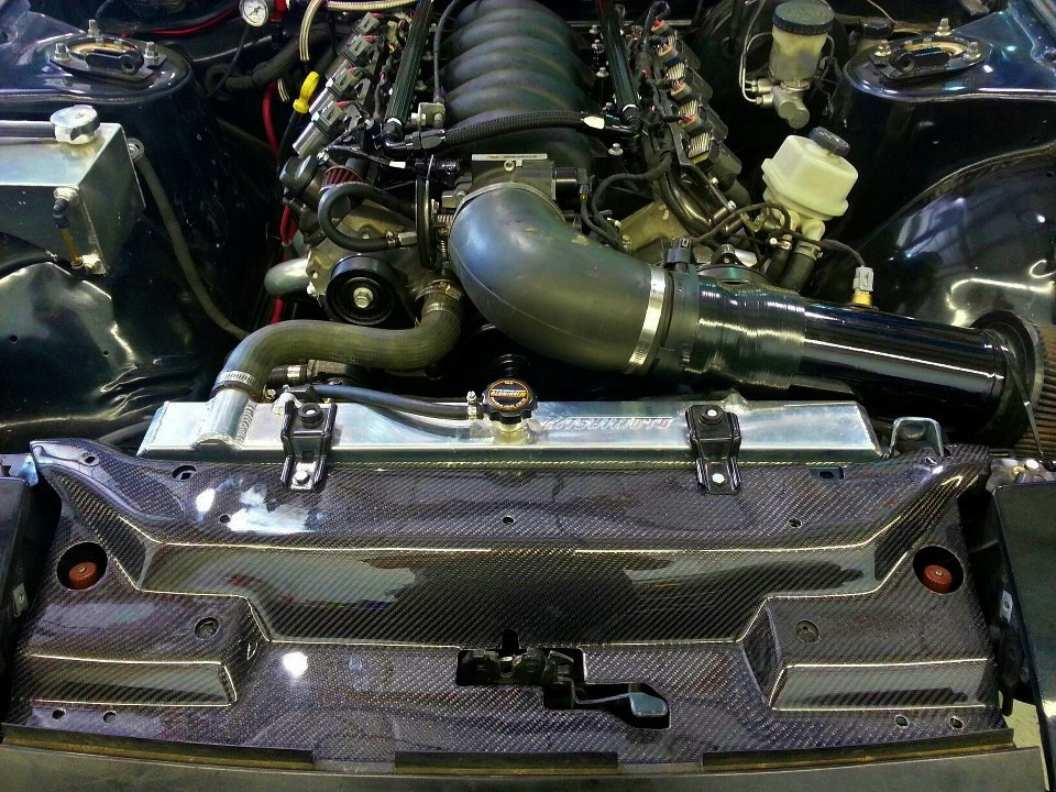 Radiator de apă din aluminiu MISHIMOTO pentru Nissan 240SX S13 (motor KA) (1989-1994) - MIM-RAD-240-89KA - MMRAD-240-89KA - 3666618727479