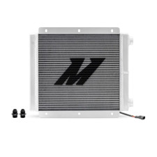 Water-, olie- en universele radiator MISHIMOTO met ventilator - MIM-HE-UNI-BRLS-K - MMHE-UNI-BRLS-K - 3666618727486