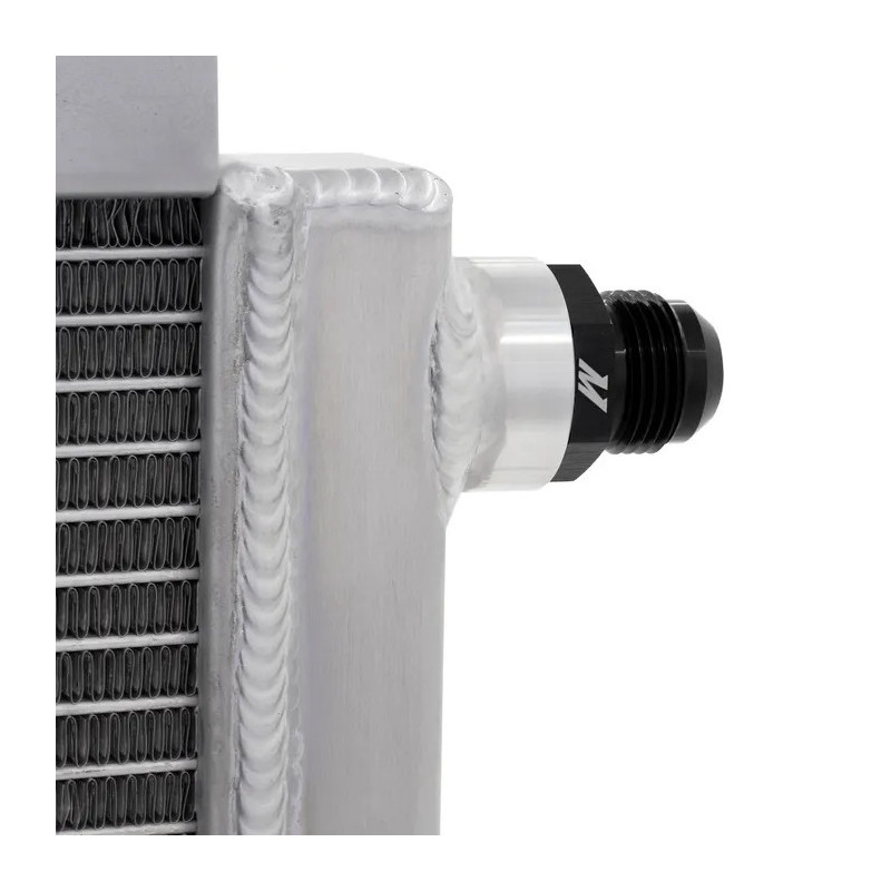 Water-, olie- en universele radiator MISHIMOTO met ventilator - MIM-HE-UNI-BRLS-K - MMHE-UNI-BRLS-K - 3666618727486