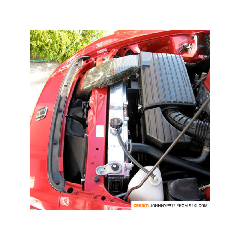 Dubbele ventilatorset MISHIMOTO Honda S2000 (2000-2009) - MIM-FS-S2K-00 - MMFS-S2K-00 - 3666618727882