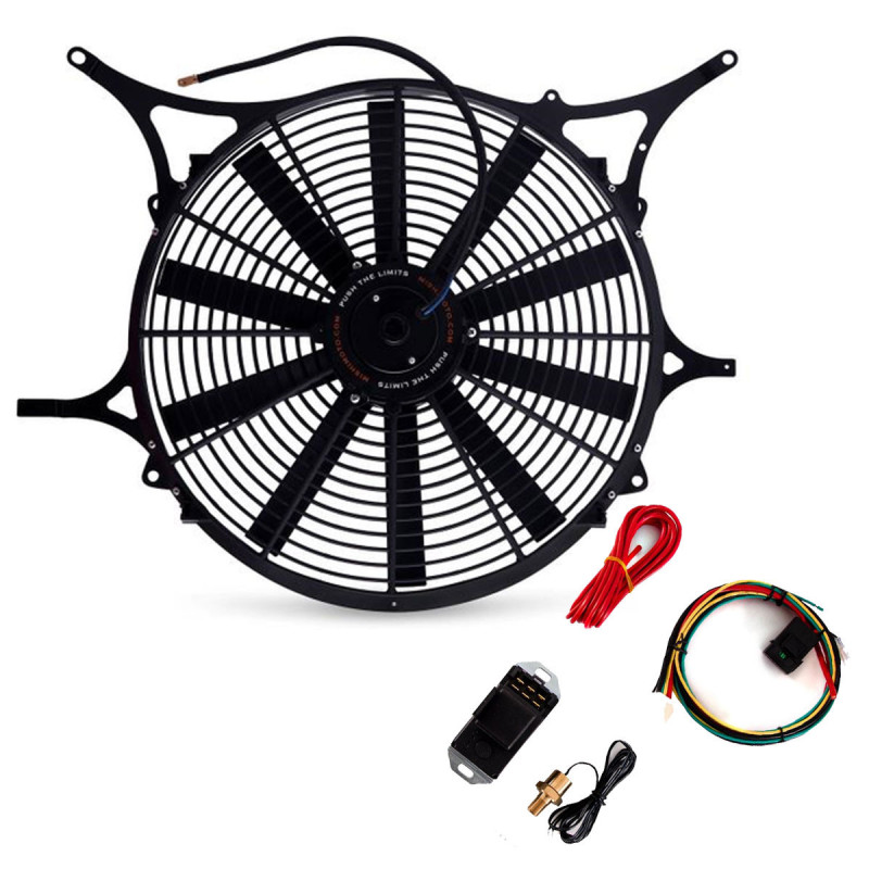 Ventilatorset met regelaar MISHIMOTO BMW E46 Sauf M3 (1999-2006) - MIM-FS-E46-99K - MMFS-E46-99K - 3666618727998