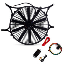 Ventilatorset met regelaar MISHIMOTO BMW E46 Sauf M3 (1999-2006) - MIM-FS-E46-99K - MMFS-E46-99K - 3666618727998