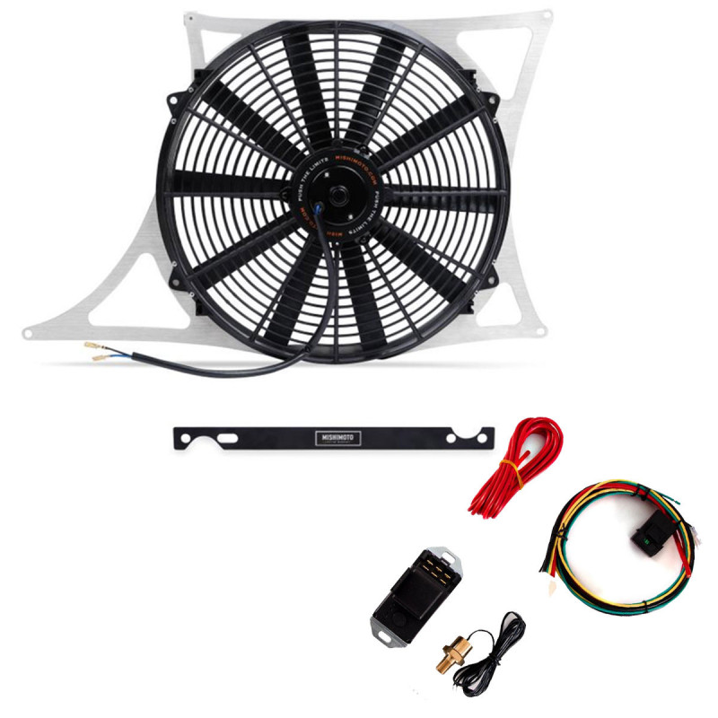 Ventilatorset met regelaar MISHIMOTO BMW M3 E46 (2001-2006) - MIM-FS-E46-01K - MMFS-E46-01K - 3666618728018