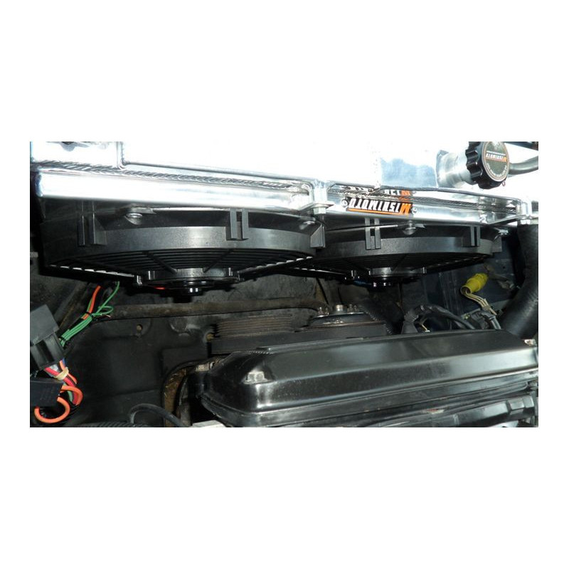 Dubbele ventilatorset MISHIMOTO Toyota Corolla (1983-1987) - MIM-FS-AE86-83 - MMFS-AE86-83 - 3666618728063