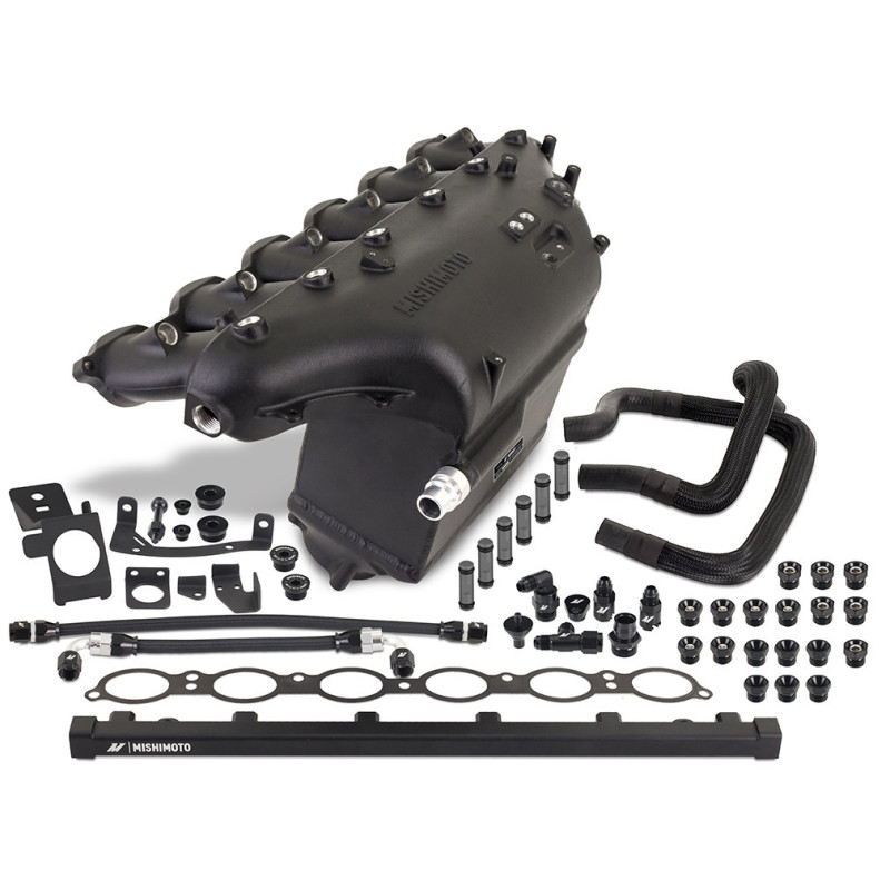 Spruitstuk met laadkoeler Mishimoto BMW M3/M4/M2 G8X (2021-2026) - MIM-INT-G80-21.N - MMINT-G80-21BK
