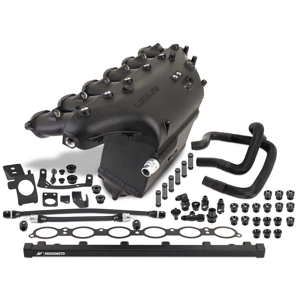 Spruitstuk met laadkoeler Mishimoto BMW M3/M4/M2 G8X (2021-2026) - MIM-INT-G80-21.N - MMINT-G80-21BK