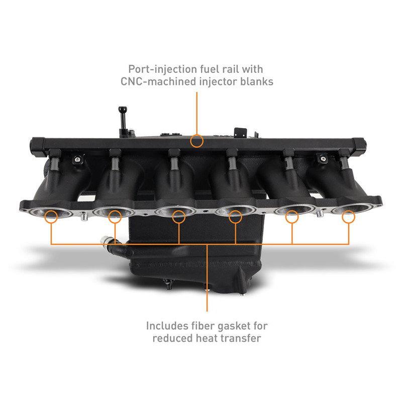 Spruitstuk met laadkoeler Mishimoto BMW M3/M4/M2 G8X (2021-2026) - MIM-INT-G80-21.N - MMINT-G80-21BK
