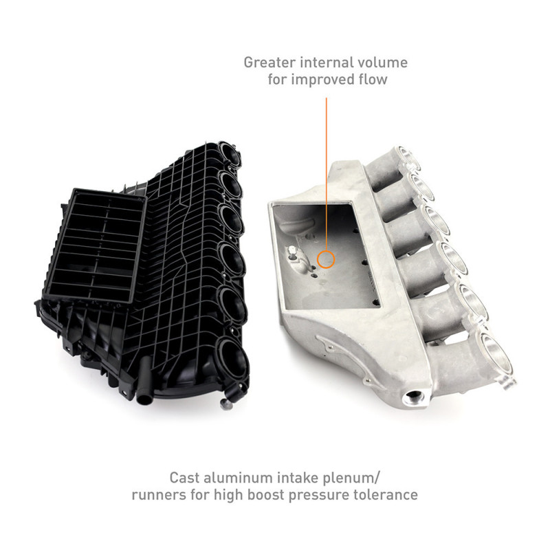 Collettore con charge cooler Mishimoto BMW M3/M4/M2 G8X (2021-2026) - MIM-INT-G80-21.N - MMINT-G80-21BK