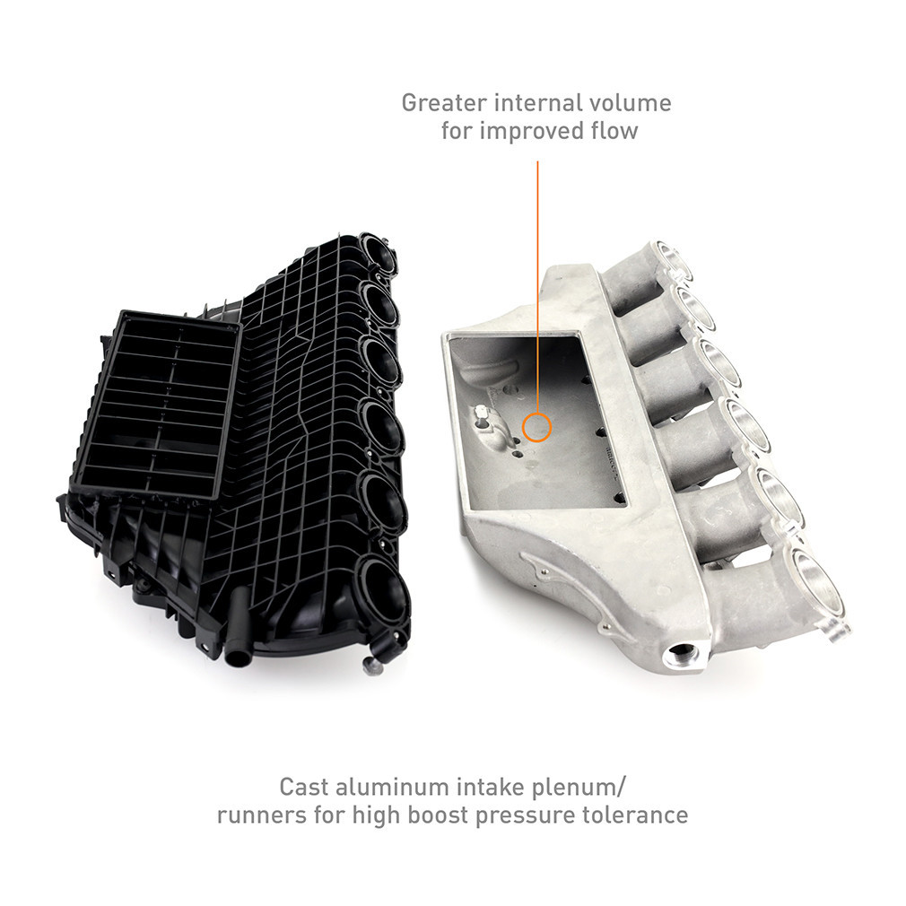 Collecteur avec charge cooler Mishimoto BMW M3/M4/M2 G8X (2021-2026) - MIM-INT-G80-21.N - MMINT-G80-21BK