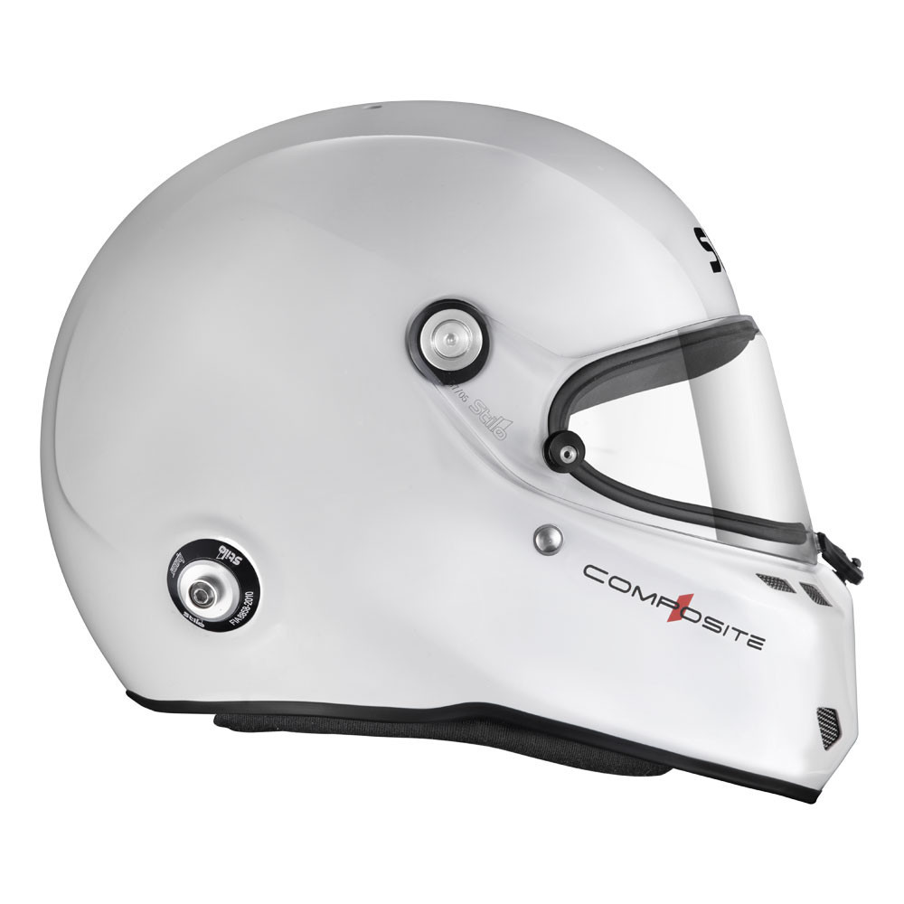 Casco Stilo ST6 FN bianco/nero - Snell SA2020 FIA 8859-24  Hans FIA8858-10 - STI-AA0810AG2VC.XL - AA0810AG2V610101