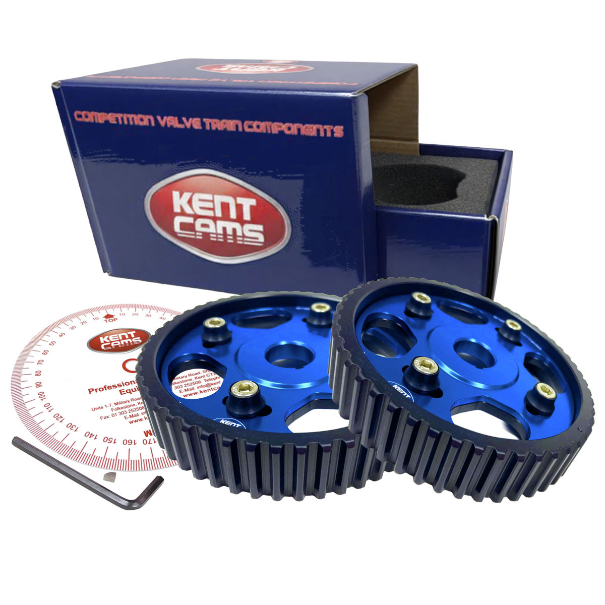 Kent nokken CA80 Verstelbare Katrollen LOTUS 907 2.2 16V - KC-CA80 - KC-CA80 - 3666618291871