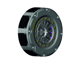 Drieplaatskoppeling van carbon Ø140 mm - AP-CP7543-OH02SN - CP7543-OH02-SN - 3666618121758
