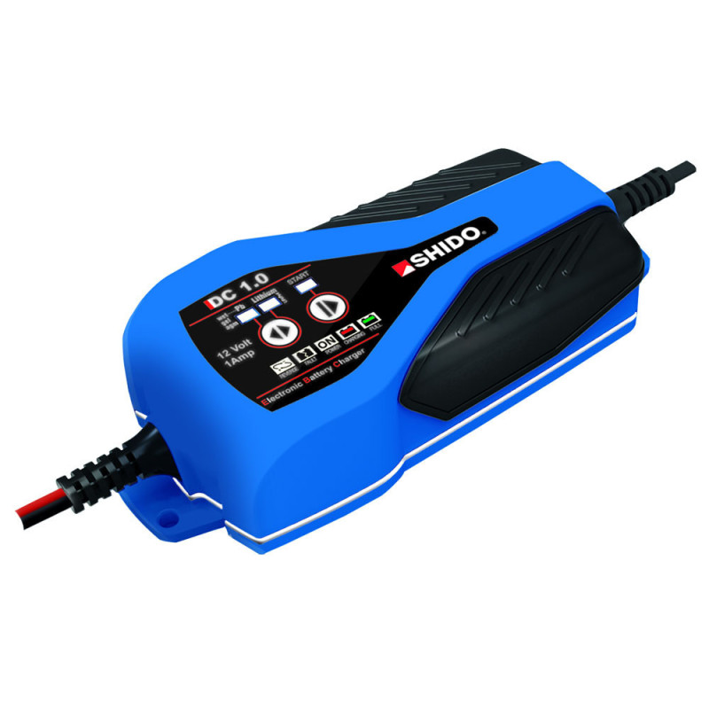 Shido lithium acculader 12V 1.0A - SHI-CHARGEUR-1A - SHIDO DC1.0 EU - 3661768402887