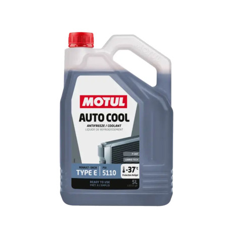 liquide refroidissement type e Liquide de refroidissement Motul Type E -37°C - 5 litres