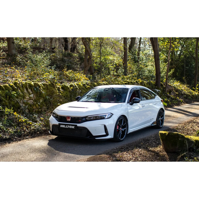 FAP-Back demi ligne Milltek resonated Holologué CE Sorties Black  - Honda Civic Type R FL5 2.0T depuis 2023 - MLK-SSXHO321 - SSXHO321