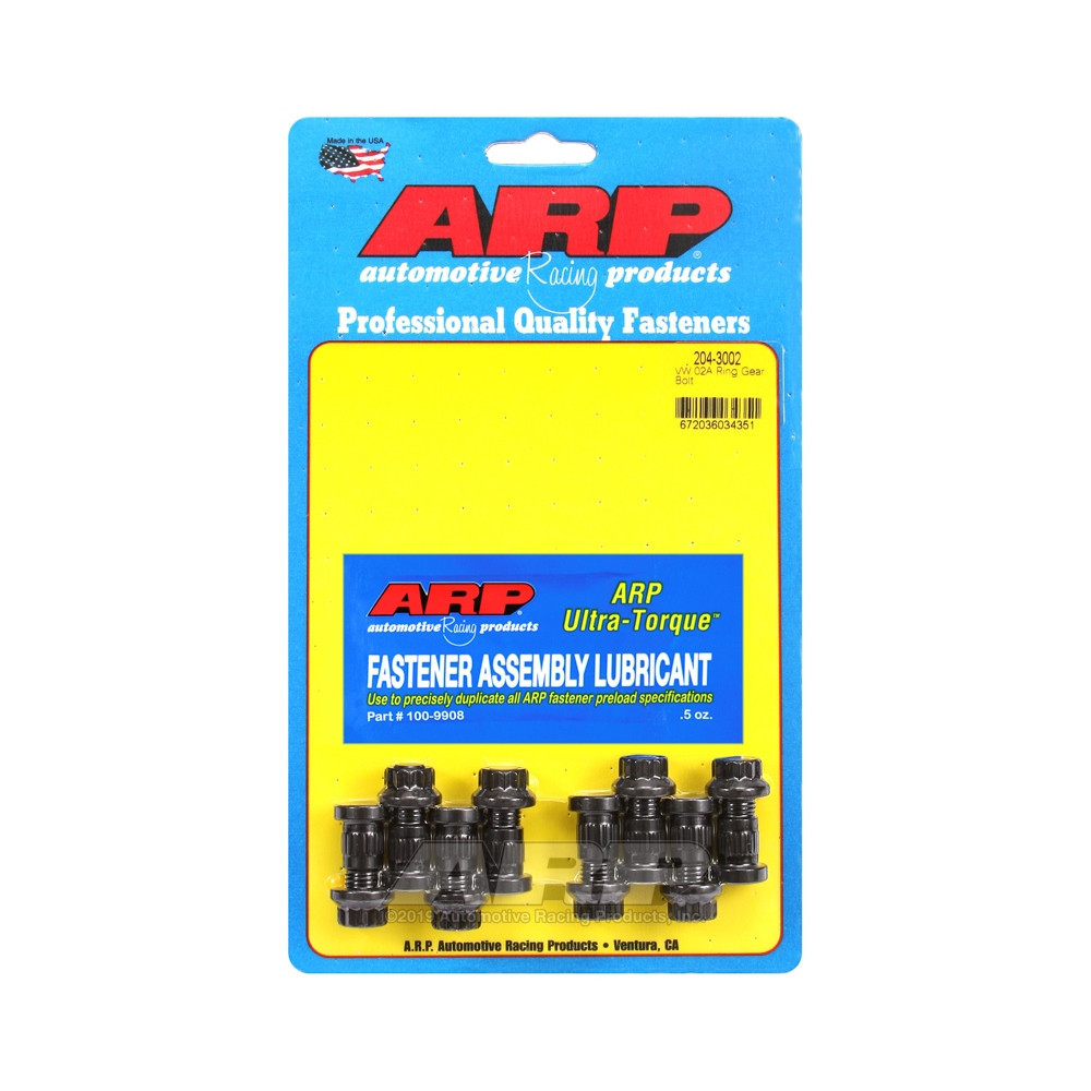 Kroonbouten ARP VOLKSWAGEN VW - (Kit vis + écrous 12 Points) VW 02A - ARP-204-3002 - 204-3002 - 3666618090283