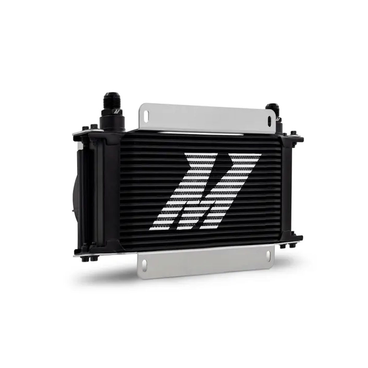 Radiatore dell'olio Mishimoto 19 fili doppio ventilatore - MIM-OC-19-K.N - MMOC-19-K