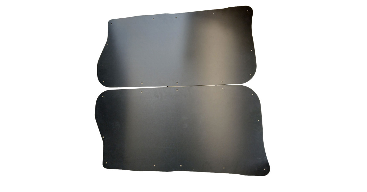 Set of 2 front PVC door panels Ford Fiesta Mk6