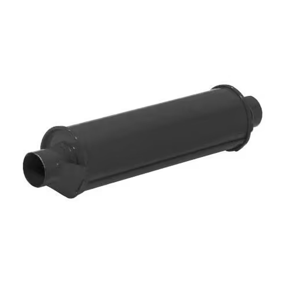 Steel mid-pipe exhaust muffler - P-COMP-23 - COMP-23