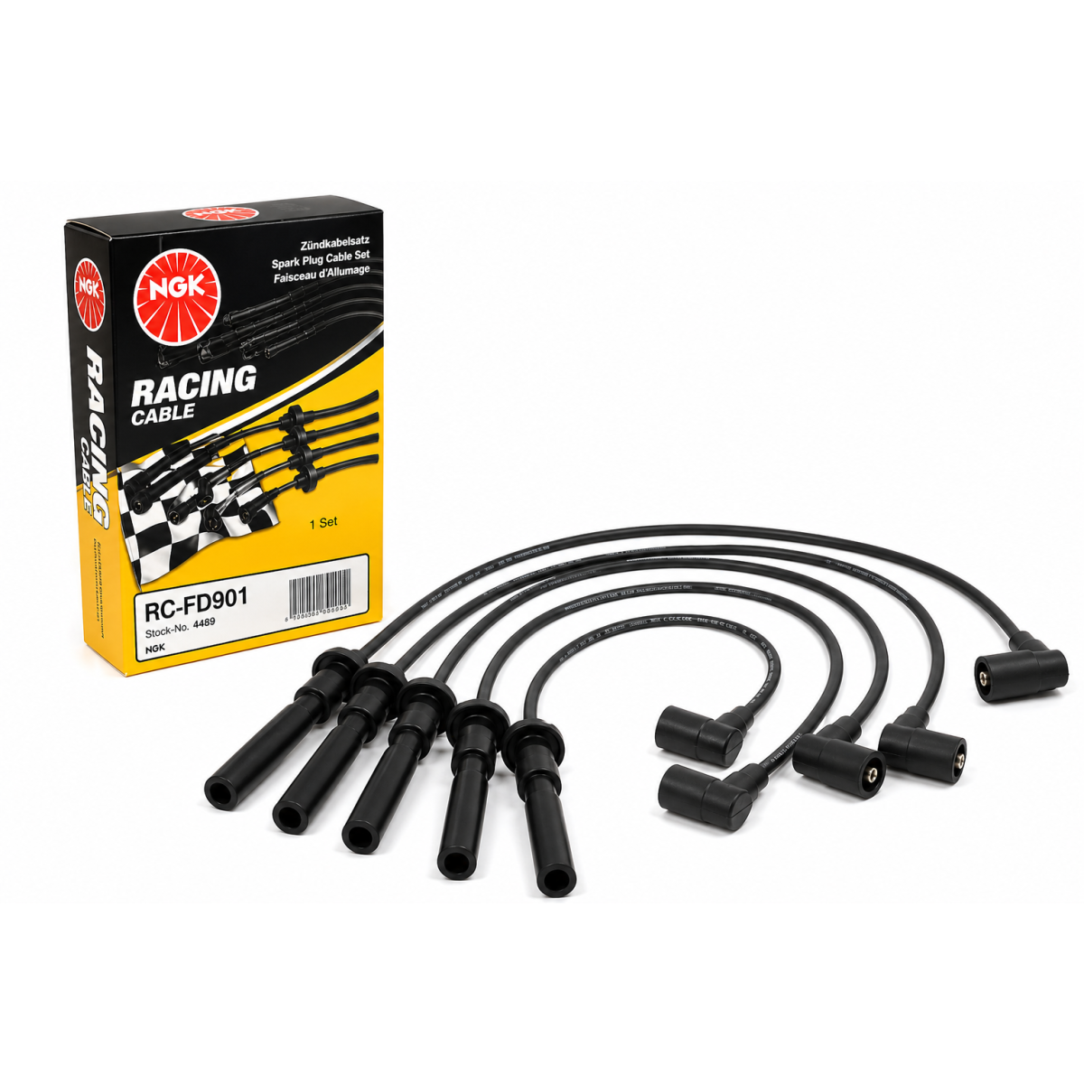 Ontstekingskabel NGK RC-FD901 - NGK-RC-FD901 - RC-FD901 - 0087295085899