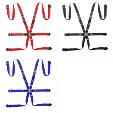 Sparco Martini Racing Competition H-2 Pull Down FIA 6-point harness