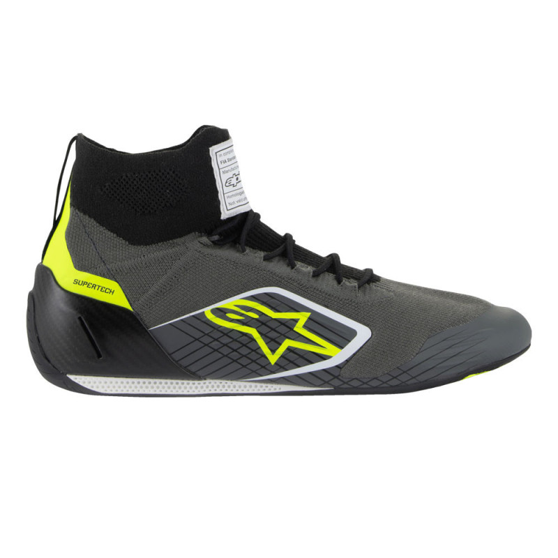 Bottines Supertech FIA/SFI Alpinestars - AL-2710125.N.45,5 - 2710125.10.12