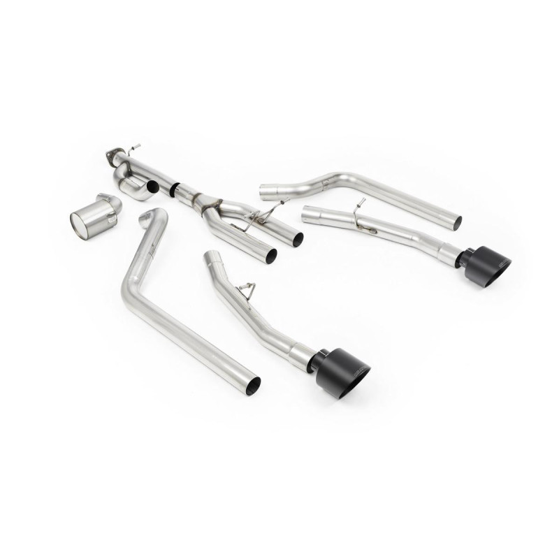 Catback Milltek SSXRAM110 Dodge RAM 3.0 Twin turbo (2025 +) Zwarte uitgangen - MLK-SSXRAM110-S